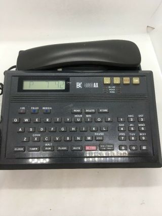 Dak 4000ax Alphanumeric 2 Line Speaker Phone Vintage - Fast Ship - F05