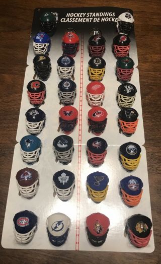 30 Franklin Nhl Ice Hockey Mini Goalie Masks Helmets Collectible