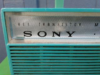 RARE Vintage 1960s SONY X10 KC ALL Transistor Radio,  In 3