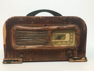 Vintage 1940’s Philco Transitone Radio Table Top Display Piece