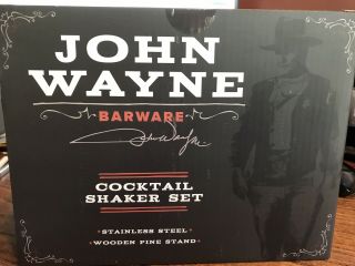 John Wayne Stainless Steel - Cocktail Shaker Set - Bar Ware -