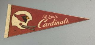 St.  Louis Cardinals Vintage Mini Pennant 4 " X9 " Nfl Football 3