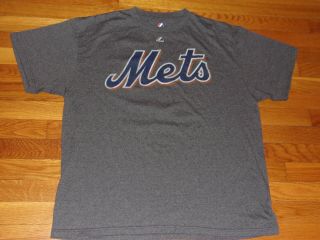 Majestic York Mets Mike Piazza Short Sleeve T - Shirt Mens Xl Cond.