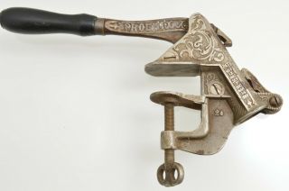 Phoenix Corkscrew Manufactured By Arcade,  Freeport Ill.  Morgan 1901 U.  S.  Patent