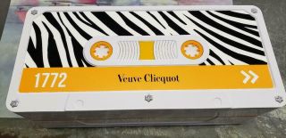 Veuve Clicquot Limited Edition Collectors Cassette Tin