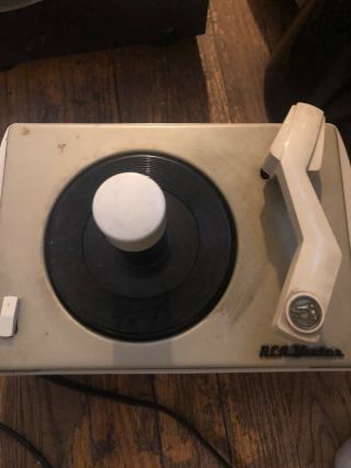 Vintage Retro Rca Victor 45 Rpm Record Player Changer 6 - Jy - 1a