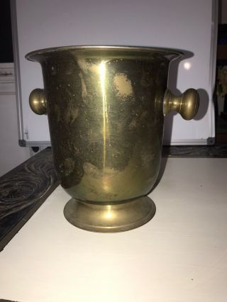 Vintage Brass Champagne Ice Bucket