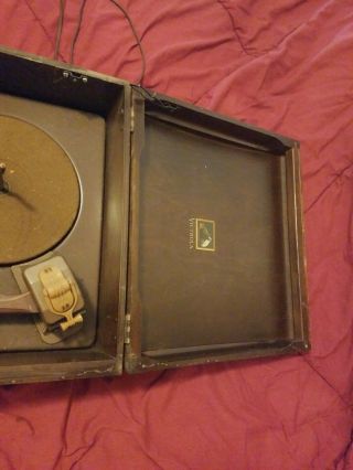 Vintage RCA Victor 65U Victrola Phonograph AM Tube Radio Record Player - Restore 3