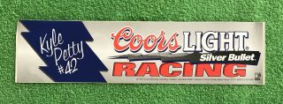 Nascar Coors Light Kyle Petty 42 Racing Champion Bumper Sticker & Gift