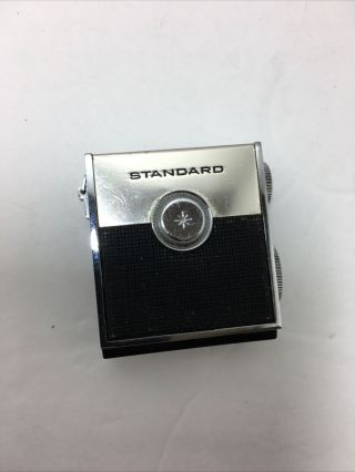 Standard Radio Corp Sr - H437 Micronic Ruby 8 Transistor Radio Normal Unteste