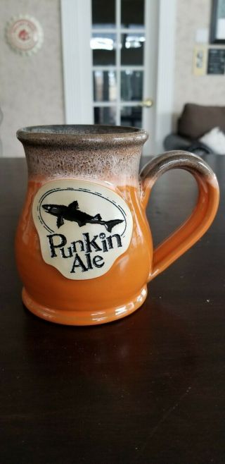 Dogfish Head Brewery Punkin Ale Beer Mug And Tote Bag Limited 47/384 Pumpkin