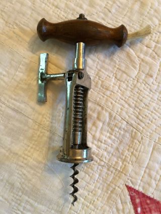 Vintage Rack & Pinion / Sidewinder Or Kings Screw Mechanical Corkscrew