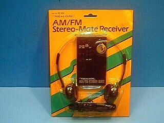 Vintage Realistic 12 - 123 Am/fm Stereo - Mate Receiver Personal Pocket Radio