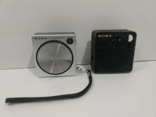Vintage Sony 8 Transistor Superheterodyne Radio With Case