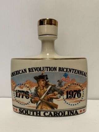 Whiskey Decanter Early Times American Revolution Bicentennial 200 Yr Sc Lim Ed