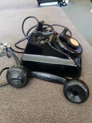 1949 Telephone It Is Crank Operated With All Cords In 3