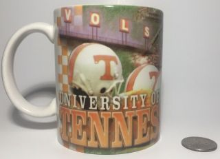 University Of Tennessee Volunteers Vols Football Collectible Coffee Mug Rare