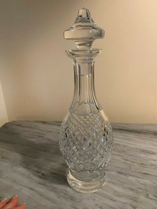Waterford Crystal Decanter With Stopper Colleen Pattern
