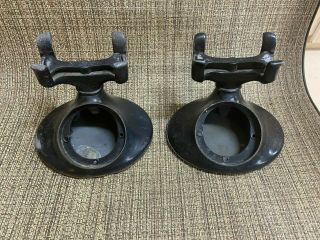 Two Western Electric Oval Base Desk Telephones