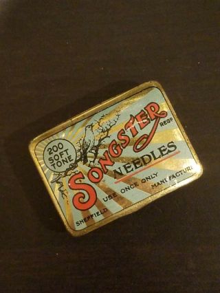 Gramophone Phonograph Needle Tin Songster Soft Tone