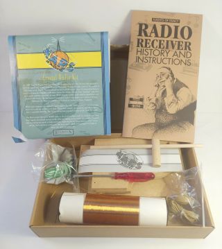 Vintage Crystal Radio Kit Restoration Hardware Mars Diy Unbuilt 1998 England