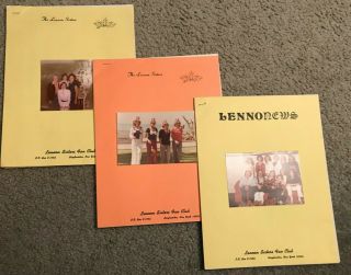 Lennon Sisters Fanfare Bonanza - Newsletters,  Photos,  Personal Letters,  Fanfare