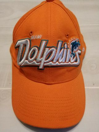 Miami Dolphins Hat Era 39 Thirty Small Medium Euc Smoke Size S/m