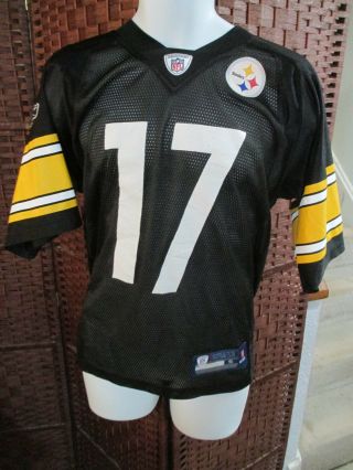 Pittsburgh Steelers 17 Mike Wallace Football Jersey Men 