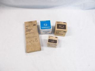 Set Of Four Boxes Of Scotchlok Connectors Old Stock