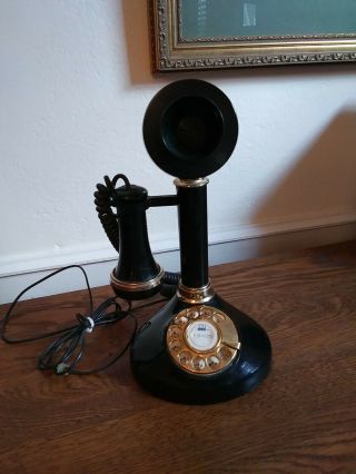 Vintage Radio Shack Candlestick Phone Model 43 - 321