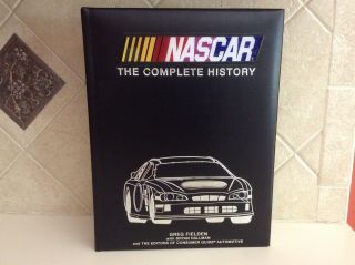 2003/2015 Nascar " The Complete History " Greg Fielden Car Racing Book
