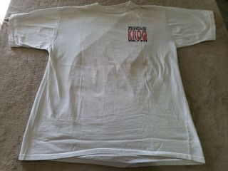 Vintage 80s Kroq 106.  7 Kevin And Bean T Shirt Large