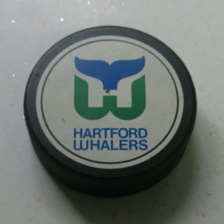 Official Nhl Hartford Whalers Puck General Tire C 24 Made In Canada