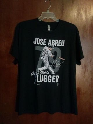 Chicago White Sox Jose Abreu South Side Slugger T Shirt Men 