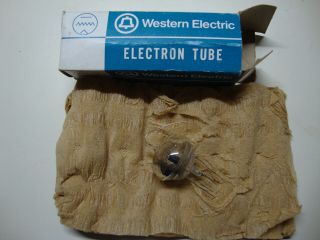 1 Nos Western Electric 384a Radio Vacuum Tube Type 384 - A Uhf Receiving Pentode