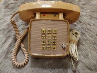 Vintage Gte Automatic Electric Desk Top Phone