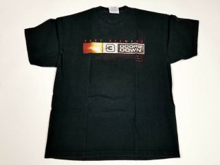 Nwot Nascar 8 Tony Stewart 3 Doors Down 2003 2 Sided Size Med Black Shirt