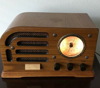 Vintage Crosley Limited Edition Radio W/cassette 50 Year Wwii Commemorative