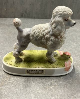 Lionstone Sculputred Porcelain 1975 Limited Edition French Poodle