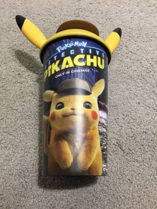 Pokemon Detective Pikachu Movie Drinking Glass Cup Mug Collectable