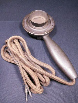 Vintage Rca 28 Handheld Metal Microphone From The 1930 