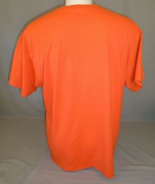 Pittsburgh Maulers USFL Football Men ' s XL Orange T - Shirt Size Extra Large XL 3