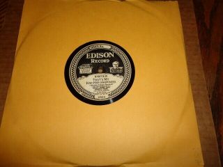 Edison Record.  51973/billy Jones&ernest Hare (the Happiness Boys) /e