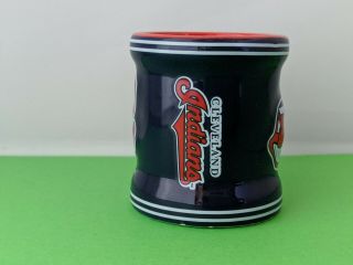 Cleveland Indians Chief Wahoo Crown Blue Mini Mug Shotglass 3