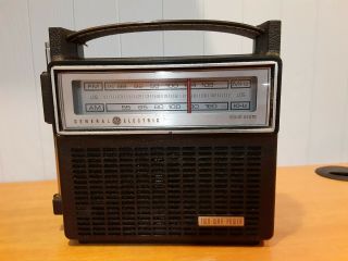 Vintage Ge Solid State Am/fm Radio Mod 7 - 2810e
