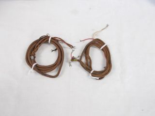 One Set Of Western Electric Cloth Cords Off Of 202