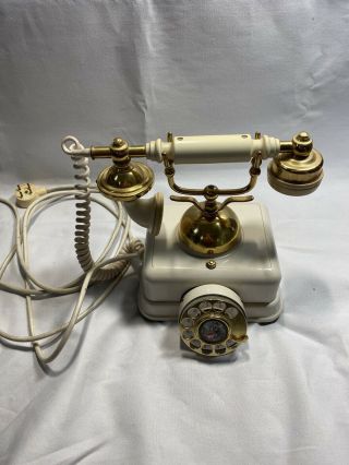 1967 United States Telephone Company Model Us - 4 Rotary Dial Telephone J2