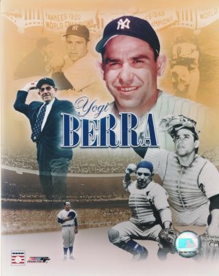 Yogi Berra York Yankees Collage 8x10 Licensed Photo File