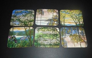 The Metropolitan Museum Of Art Mma Tiffany Glass Windows Coasters By Jason