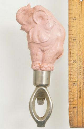 Syroco Pink Elephant Bottle Opener - Corkscrew Collector Go - With